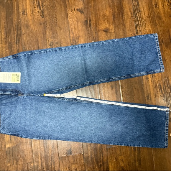 Sezane The Wide Leg Trousers Deep Blue - Size 6 - Picture 4 of 5